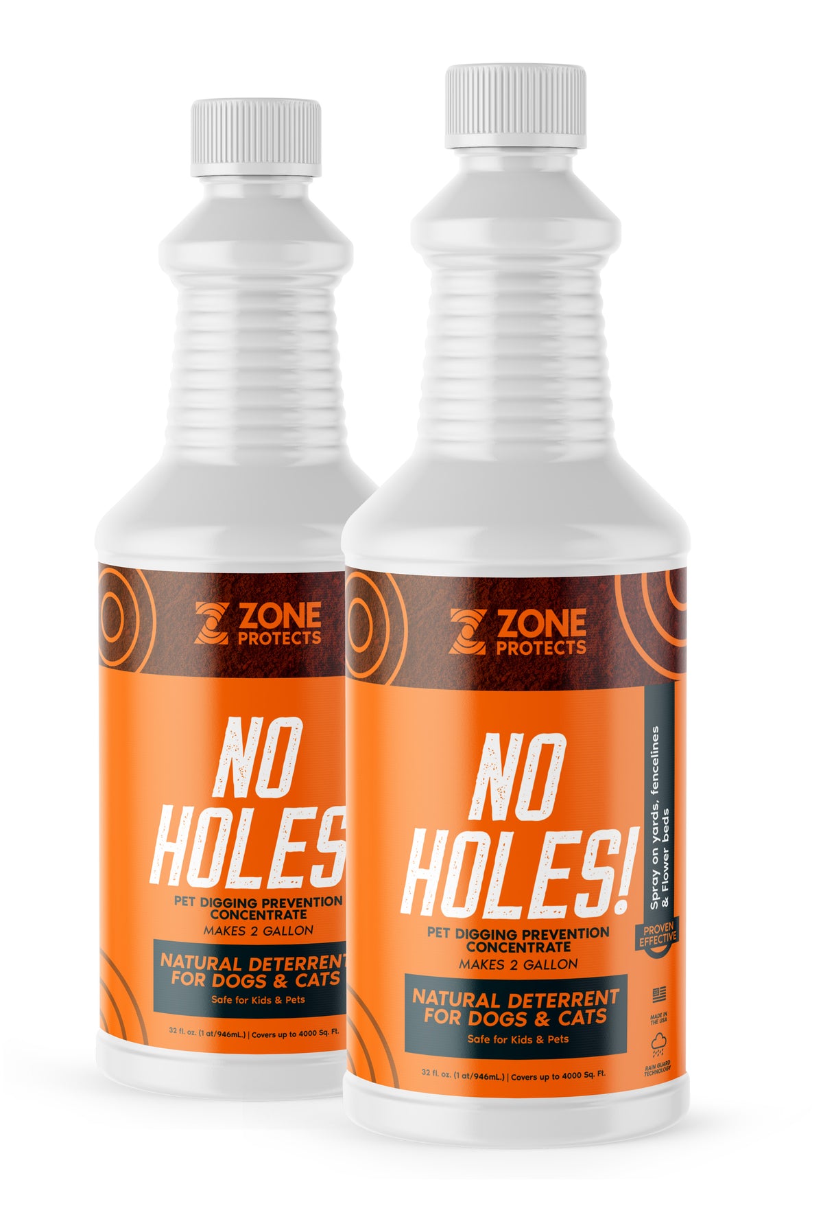 Zone Protects No Holes! Digging Prevention Concentrate - Twin Bundle