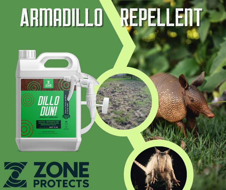 Zone Protects Dillo Dun Armadillo Repellent