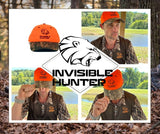 Invisible Hunter Blaze Orange Camo Cap