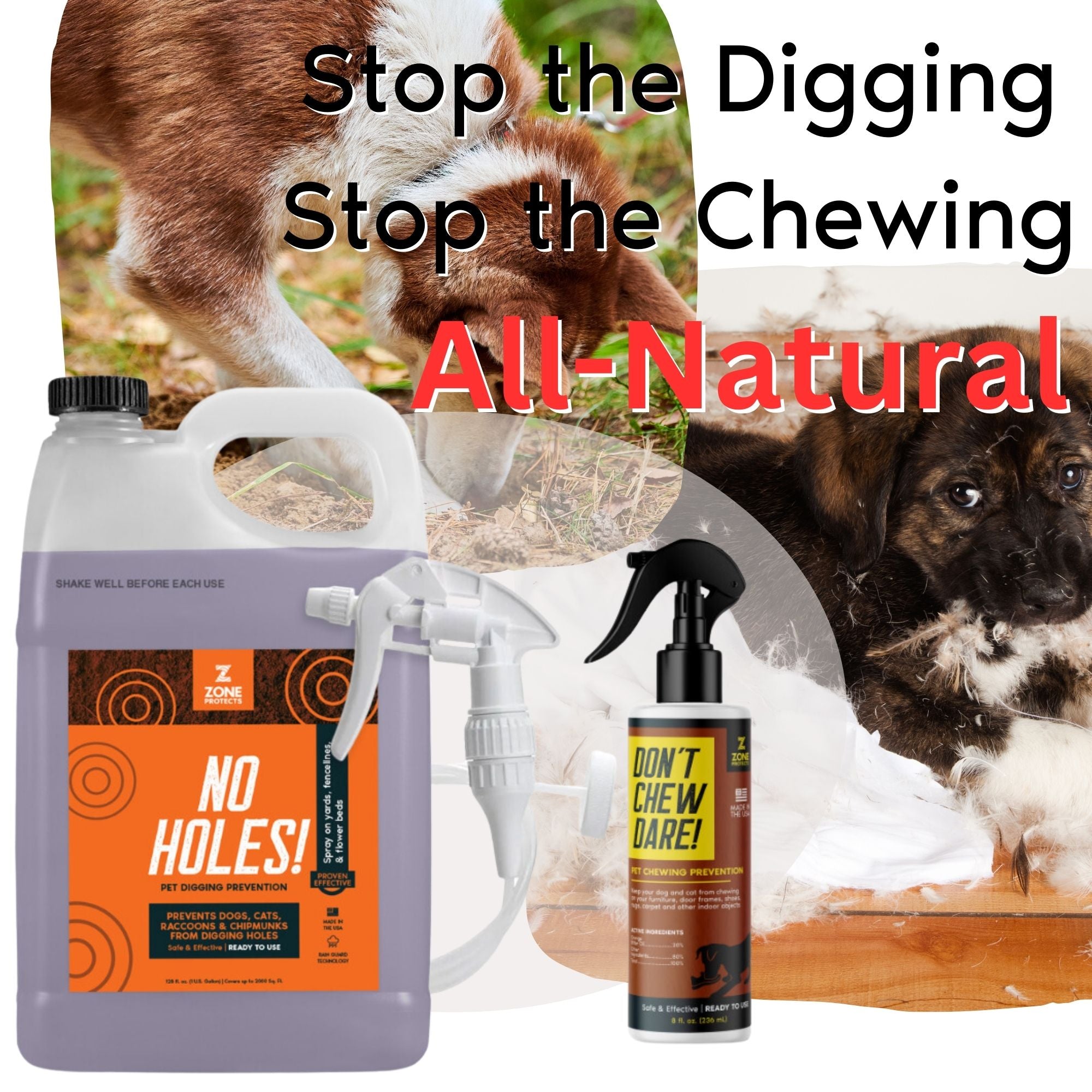 Chewing/Digging Prevention; Big Bad Dog Bundle - Zone – Zone Protects