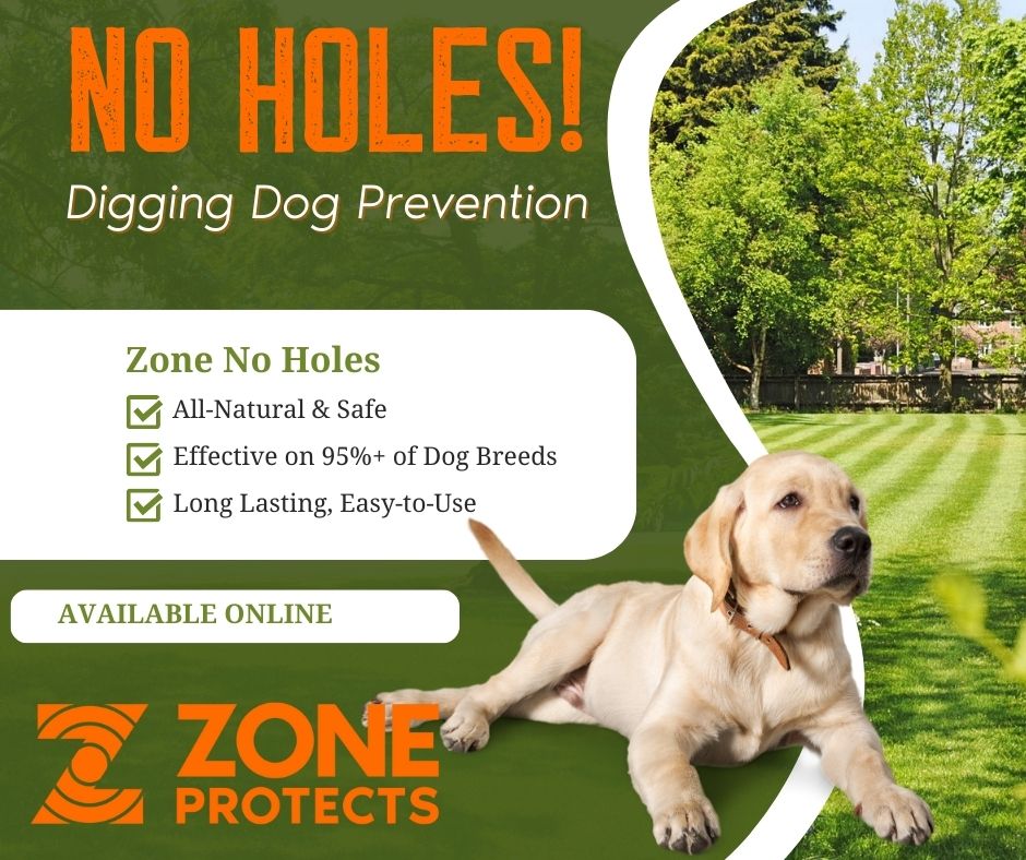 Zone Protects No Holes! Digging Prevention Gallon Trigger Sprayer